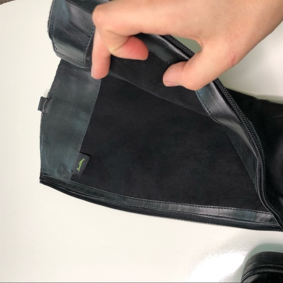 Sam Edelman Black Leather Penny Classic Equestrian Boots Sz 7 - Picture 7 of 8